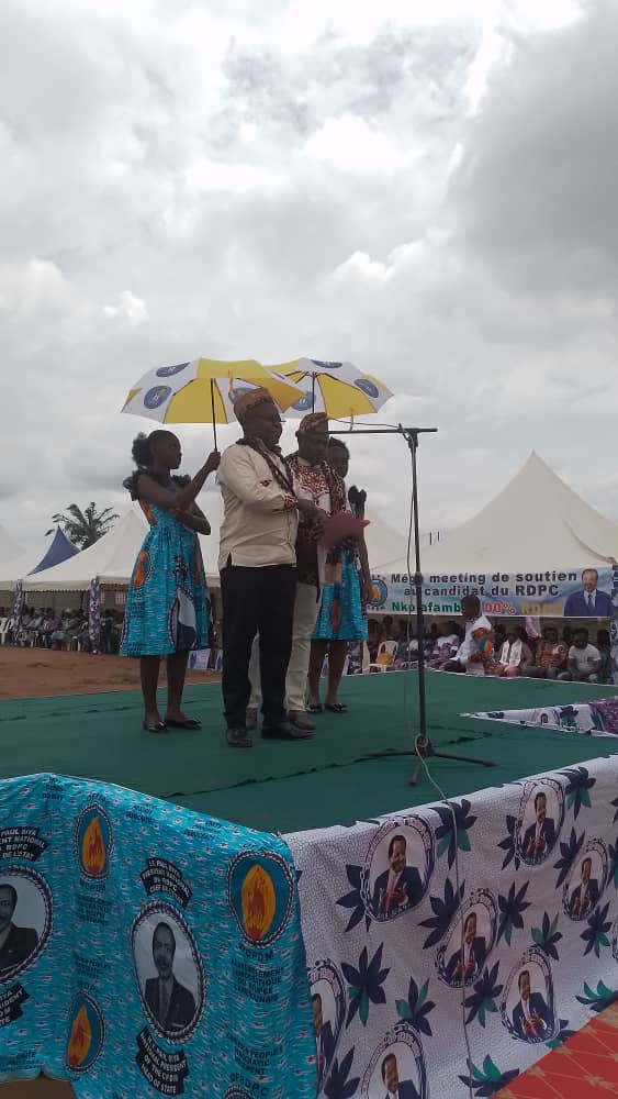 Les chefs traditionnels de Nkolafamba attendent plébisciter le président Paul Biya le 12 octobre prochain 