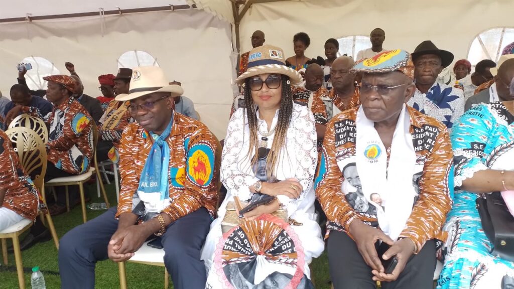 Je l'affirme haut et fort Paul Biya est notre seul et unique candidat 